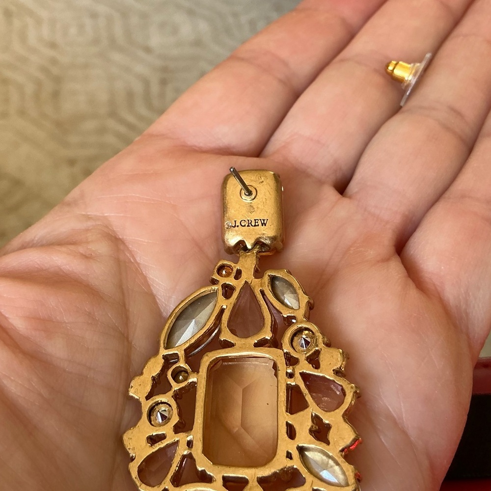 J Crew Crystal Statement Drop Earring - image 3